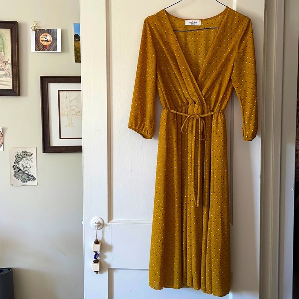 Carly Jean Los Angeles Poppy Wrap Dress